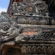 Ancient Stucco and Plaques arts in Bagan